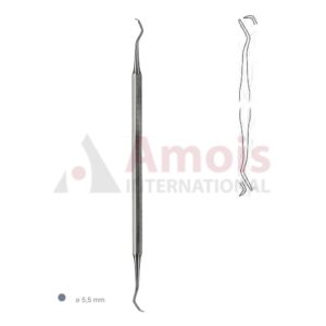 Baylor Scaler Double Ended With Octagonal Handle