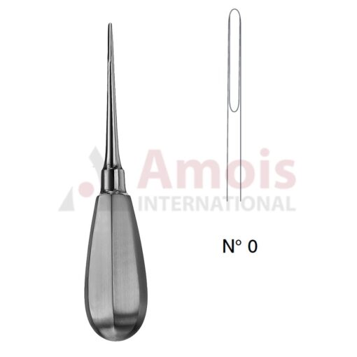 Bein Root Elevator Pointed 13cm 2mm