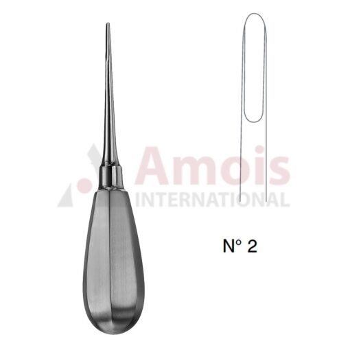 Bein Root Elevator Pointed 13cm 4mm