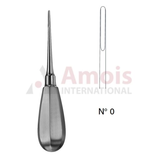 Bein Root Elevator Round 13cm 2mm
