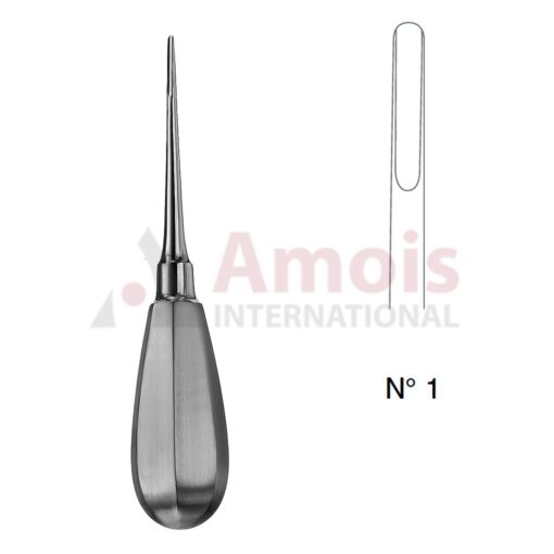Bein Root Elevator Round 13cm 3mm