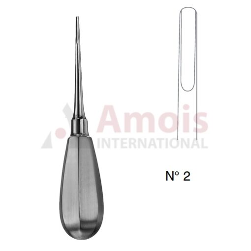Bein Root Elevator Round 13cm 4mm
