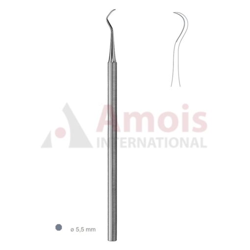 Black Scaler Single Ended With Octagonal Handle