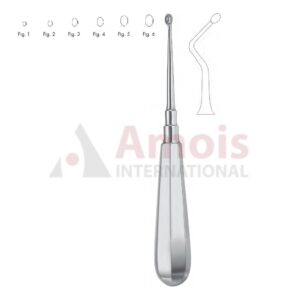 Usa Model Bone Curette Right