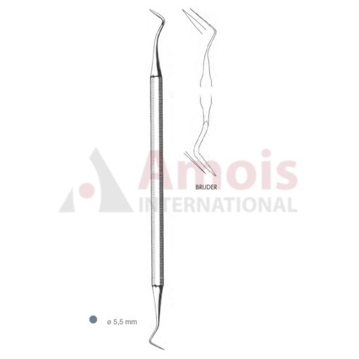 Bruder Instrument For Lift Temporary Fillings