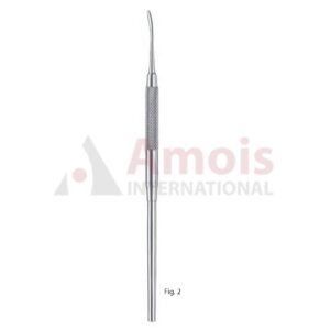 Burnisher Single Ended Fig.2, Beavertail 2.6mm Round Handle