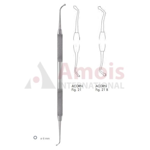Burnisher Double Ended Round Handle