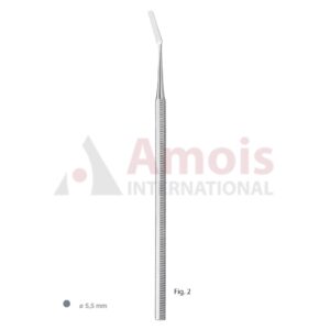 Cement Spatula Single Ended Angled Fig.2