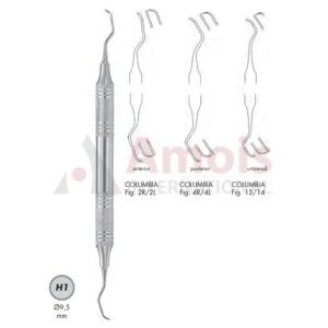 Columbia Scaler Double Ended With Hollow Handle