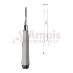 Coupland Root Gouge 3 mm