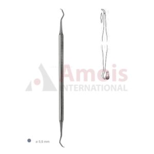 Cumine Scaler Double Ended With Octagonal Handle