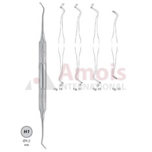 Excavator Double Ended Handle Extra Light Diameter 10mm Hollow Handle