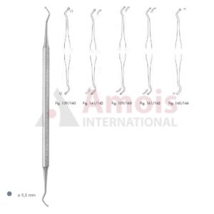 Excavator Double Ended With Octagonal Handle Fig.139/140-Fig.165/166