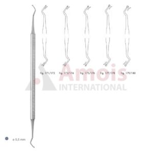 Excavator Double Ended With Octagonal Handle Fig.171/172-Fig.179/180