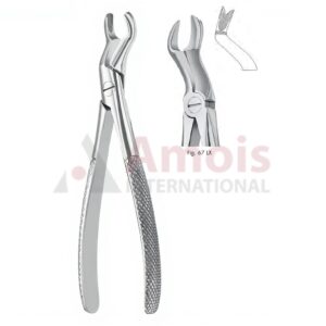 Extracting Forceps English Fig.67 Lx Upper Wisdoms, Left Deep Gripping