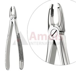 Extracting Forceps, English Pattern No. 34, For Incisors And Cuspids From The Upper Jaw, Deep-Gripping