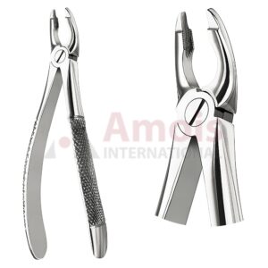Extracting Forceps, English Pattern No. 35, For Incisors From The Upper Jaw, Deep-Gripping