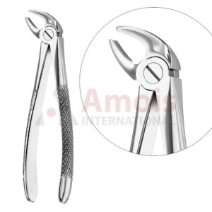 Extracting Forceps, English Pattern No. 4, For Incisors And Cuspids From The Lower Jaw