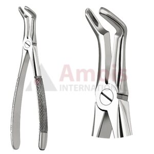 Extracting Forceps, English Pattern No. 45, For Roots, Incisors And Cuspids From The Lower Jaw