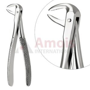 Extracting Forceps, English Pattern No. 74, For Roots, Incisors And Cuspids From The Lower Jaw
