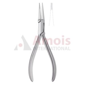 Flat Nose Pliers Serrated 14 Cm