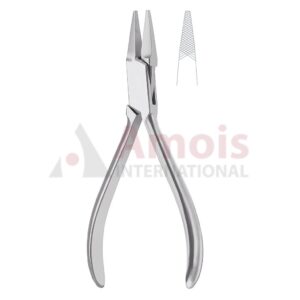 Flat Nose Pliers Serrated Jaws
