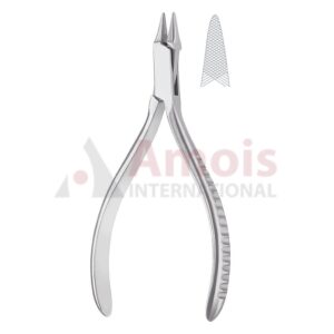 Bird Beak Wire Bending Pliers Serrated Jaws 12.5cm