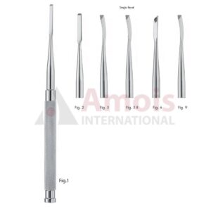 Gardner Bone Chisels 17cm Single Bevel, Used To Shave Bone