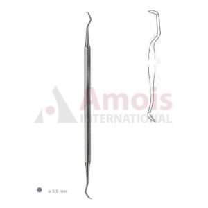 Haubeil Scaler Double Ended With Octagonal Handle