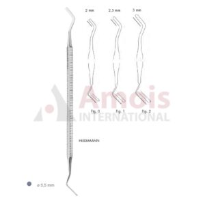 Heidemann Filling Instrument Double Ended With Octagonal Handle