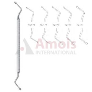 Hemingway Curette Double Ended 17cm