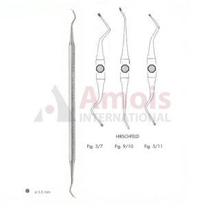 Hirschfeld Periodontal File Double Ended With Octagonal Handle