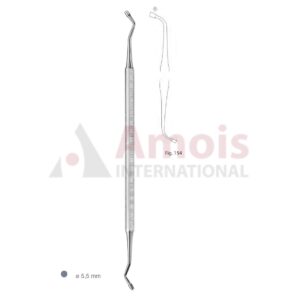 Hollenback Amalgam Plugger Double Ended Fig.154 With Octagonal Handle