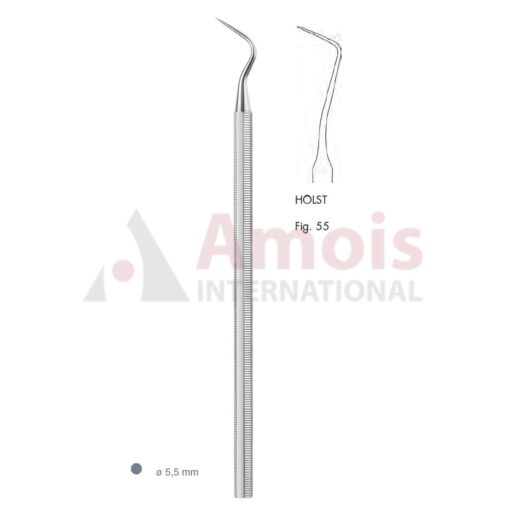 Holst Explorer Single Ended With Octagonal Handle (1p) Fig.55
