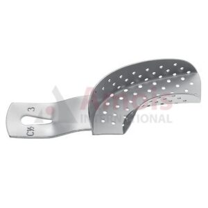 Impression Tray Perforated Right