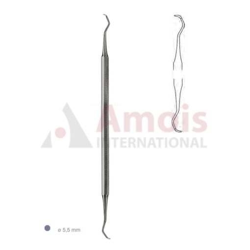 Jacquette Scaler Double Ended With Octagonal Handle Fig.1