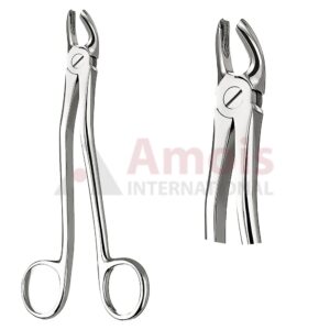 Kohler Extracting Forceps, English Pattern No. 198, 17cm (6 3/4"), For Wisdom Teeth From The Lower Jaw