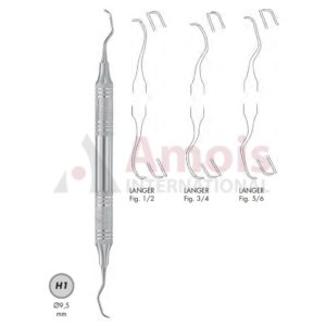 Langer Scaler Double Ended Hollow Handle