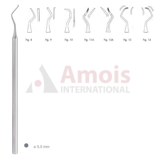 Mc Call Scaler Single Ended With Octagonal Handle Fig.8-14
