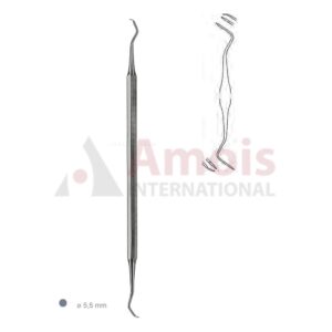 McCall Scaler Fig.13/14 Double Ended With Octagonal Handle