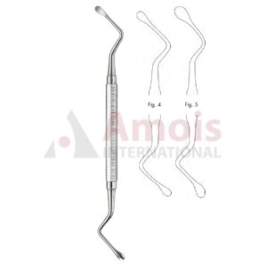 Mead Double Ended Bone Curette 17cm (6 3/4")