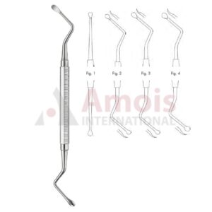Miller Colburn Bone Curette Double Ended
