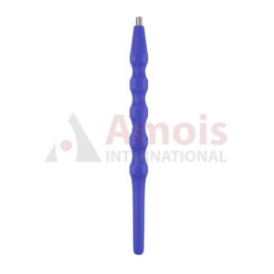 Mouth Mirror Handle Blue 13.5cm