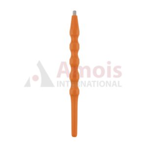 Mouth Mirror Handle Orange 13.5cm