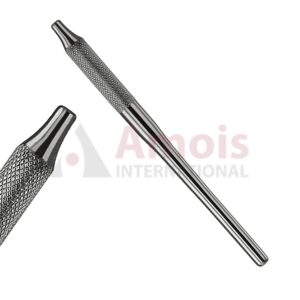 Mouth Mirror Handle Round Single ended 12.5cm