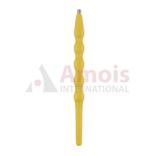 Mouth Mirror Handle Yellow 13.5cm