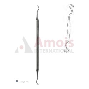 Muehlemann Scaler Double Ended With Octagonal Handle