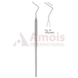 Williams Periodontal Probe Single End Round Fig. W