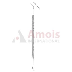 Periodontal Probe And Explorer Double Ended Round Handle