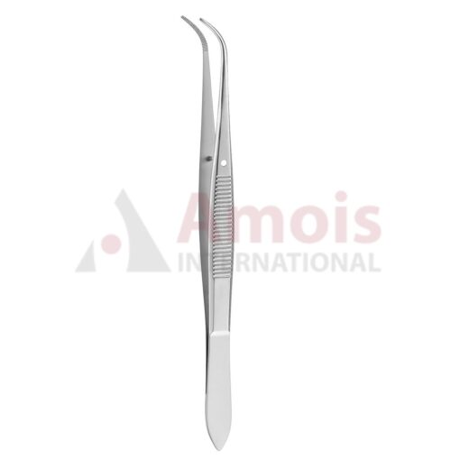 Perry Dental Tweezer 12.5cm/5", Curved